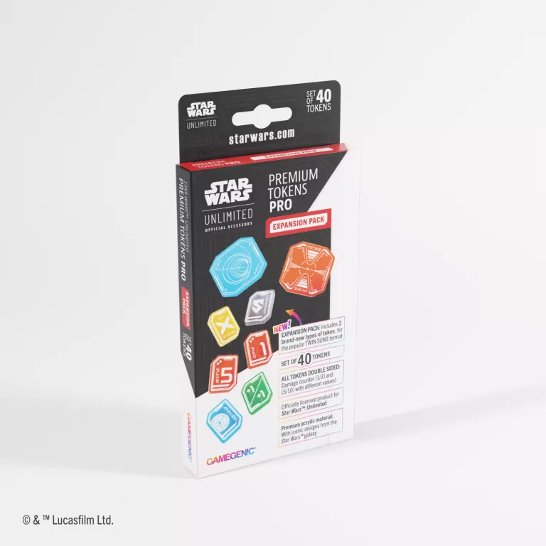 Gamegenic: Star Wars Unlimited Card Game - Premium Tokens Pro Expansion - tantis.pl