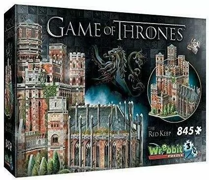 Puzzle Gra o Tron Red Keep 3D 845 elementów - tantis.pl