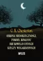 Obrona niedorzeczności, pokory, romansu brukowego i innych rzeczy wzgardzonych - tantis.pl