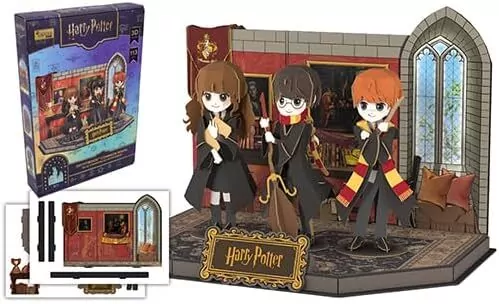 Puzzle 3D Harry Potter pokój wspólny Gryffindoru - tantis.pl