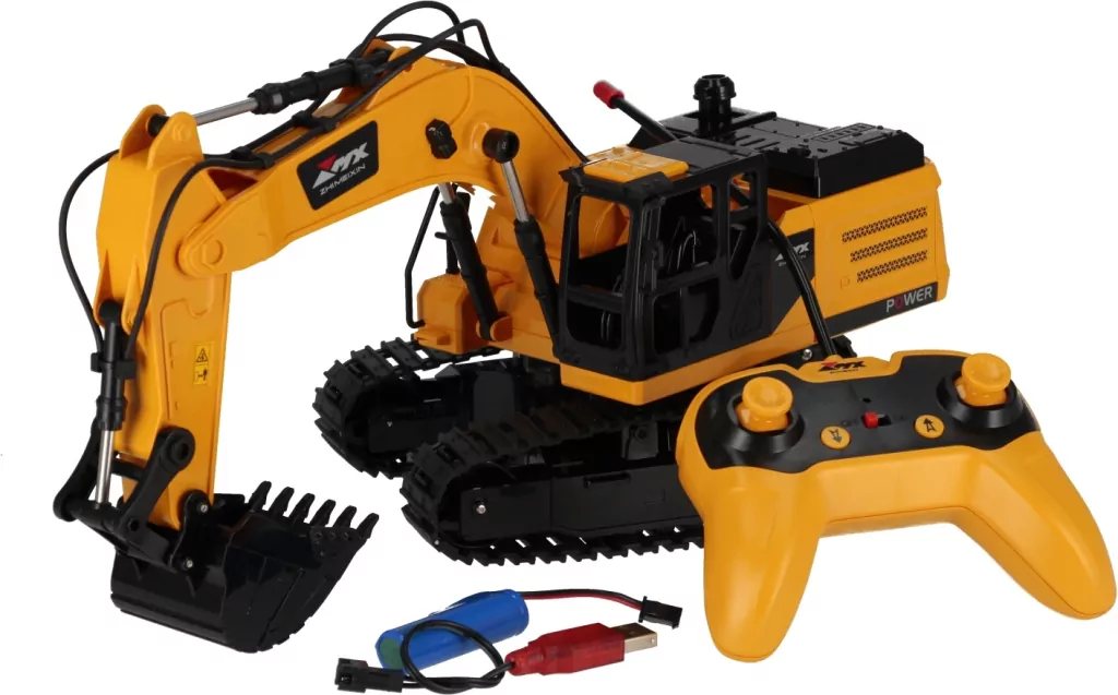 Maszyna budowlana Koparka zdalnie sterowana MEGA CREATIVE 542759 - tantis.pl