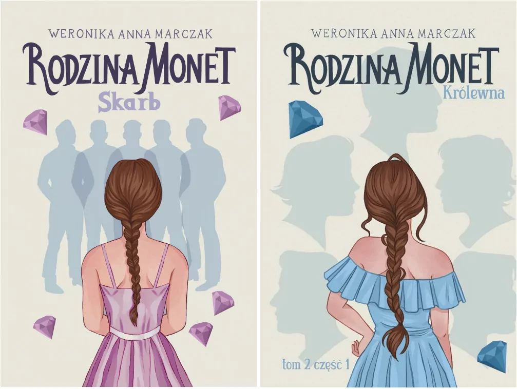Pakiet: Skarb / Królewna. Rodzina Monet. Tom 1-2. Cz.1 - tantis.pl