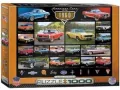Puzzle 1000. Amerykańskie samochody z lat 60 - tantis.pl