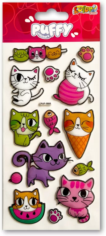 Naklejki puffy Kittens - tantis.pl