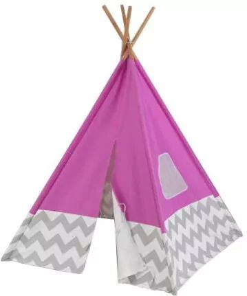 Namiot Kidkraft Tepee różowy - tantis.pl
