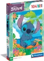 Clementoni. Puzzle 104. Super Kolor Stitch - tantis.pl