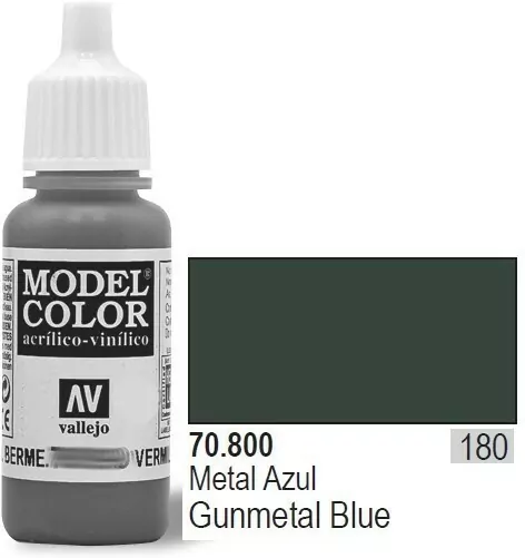 VALLEJO Farba Nr180 Meta l Blue 17mlmettalic - tantis.pl