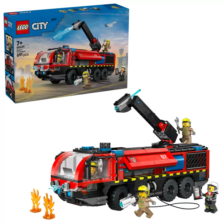 LEGO® City.  Lotniskowy wóz strażacki 60499 - tantis.pl