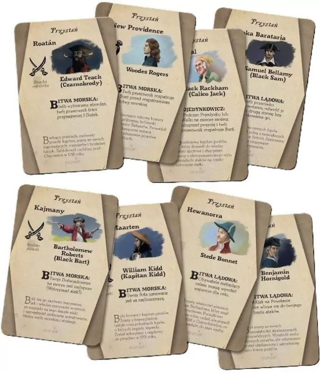 Pax Hispanica Zestaw 2 Kapitanowie GALAKTA - tantis.pl