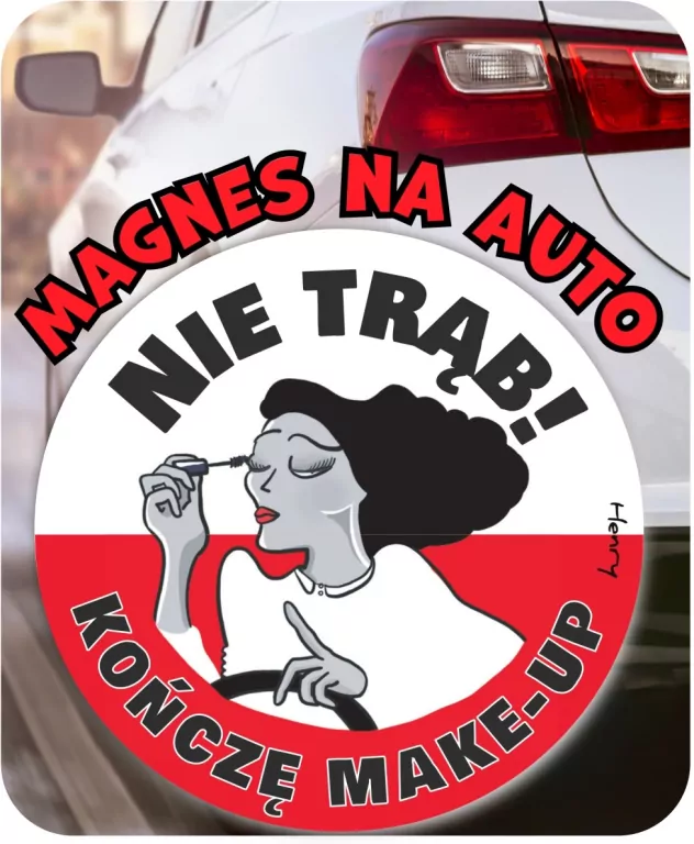 Magnes na auto MAKE-UP - tantis.pl