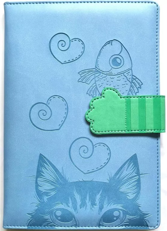 Notatnik dziecięcy A5/64K gładki. Kot - tantis.pl