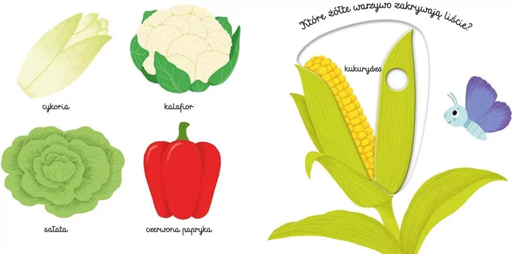 Warzywa. Pierwsze słowa. Akademia mądrego dziecka - tantis.pl