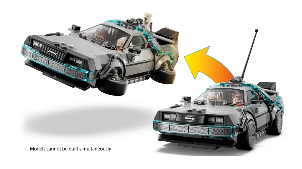 LEGO® Speed Champions. Wehikuł czasu z Powrót 77256 - tantis.pl