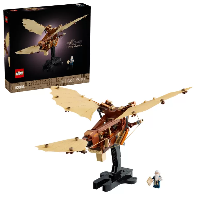 LEGO® Icons. Maszyna latająca Leonarda da Vinci 10363 - tantis.pl