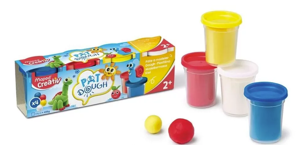 Masa plastyczna 4 kolory MAPED CREATIV - tantis.pl