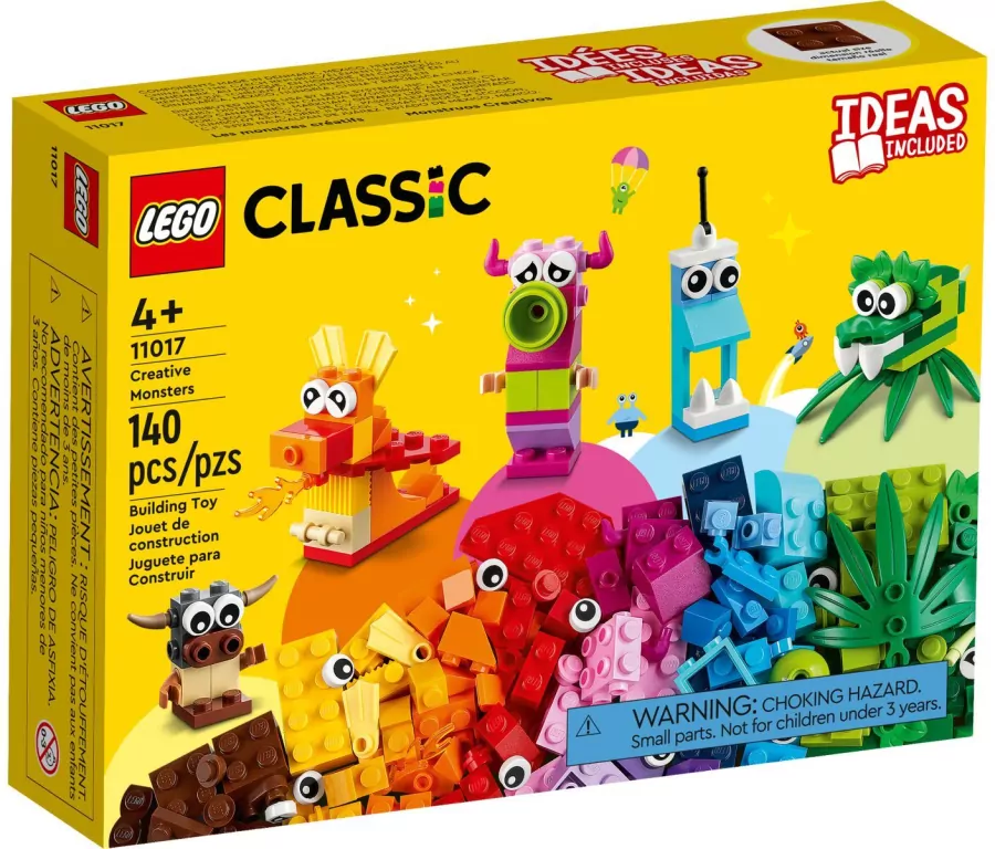 LEGO® CLASSIC. Kreatywne potwory 11017 - tantis.pl