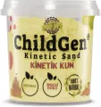 Piasek kinetyczny naturalny foremka żółty 500g - tantis.pl