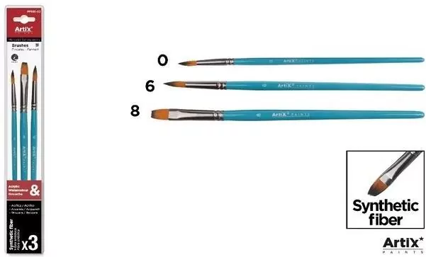 Pędzle syntetyczne - tantis.pl