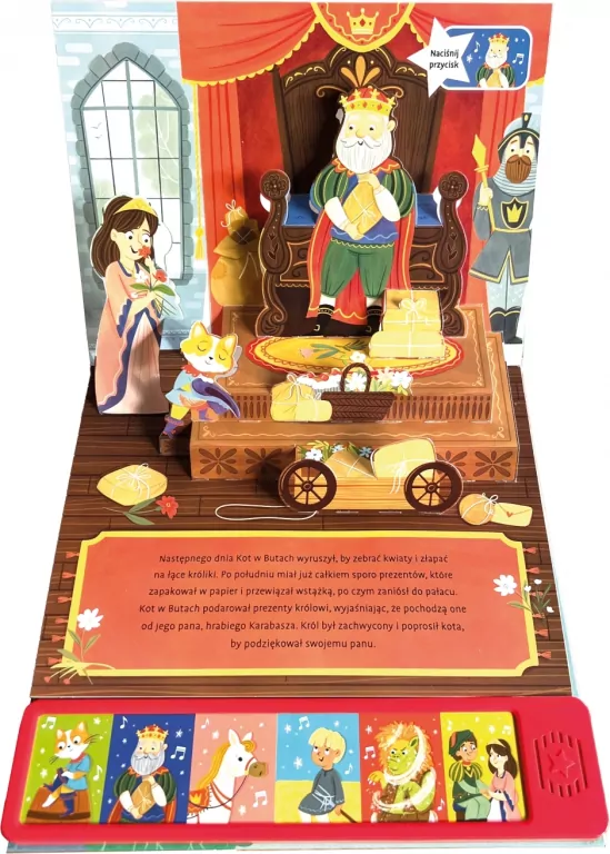 Kot w butach. Słucham baśni - tantis.pl