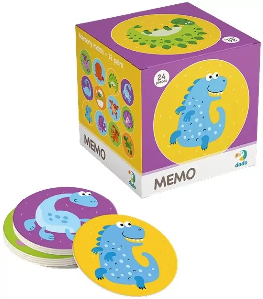 DODO. Memo mini 24 elementy - tantis.pl