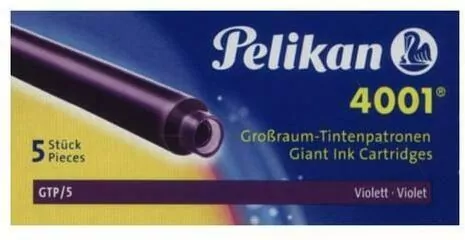 Naboje długie fioletowe 5 sztuk - tantis.pl