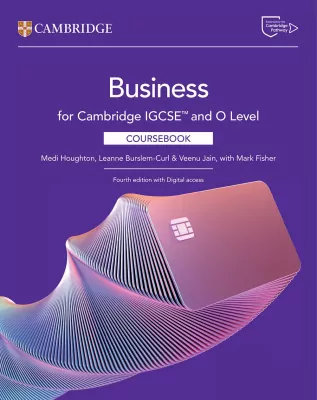 Cambridge IGCSE and O Level Business. Coursebook with Digital Access (2 Years)