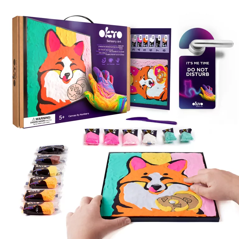 Zestaw do obrazu 3D Lis - tantis.pl