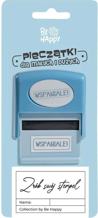 Pieczątka dla dzieci z napisem Wspaniale! - tantis.pl