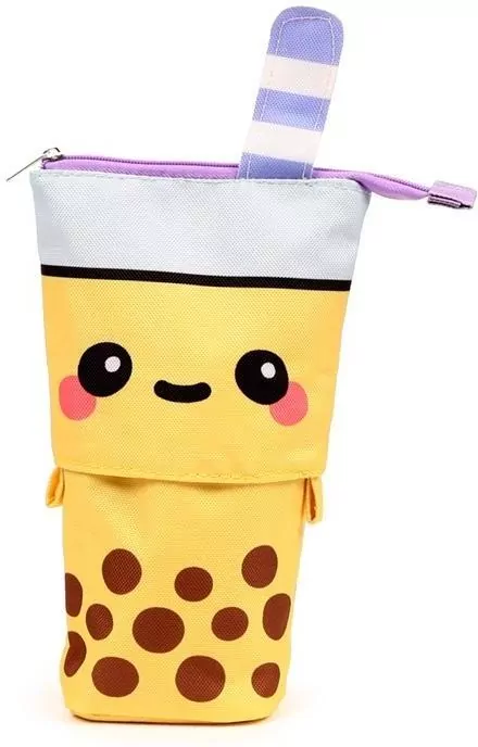 Piórnik płócienny Foodiemals Bubble Tea - tantis.pl