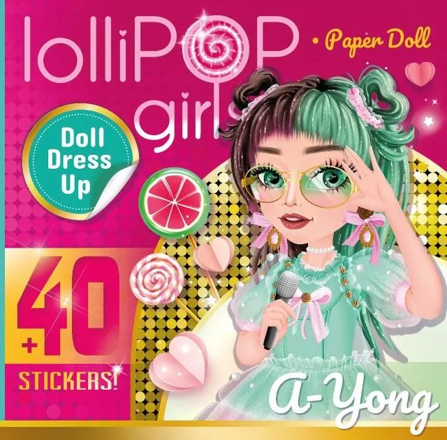 Lalka do wycinania z naklejkami 200x200 A-Young - tantis.pl