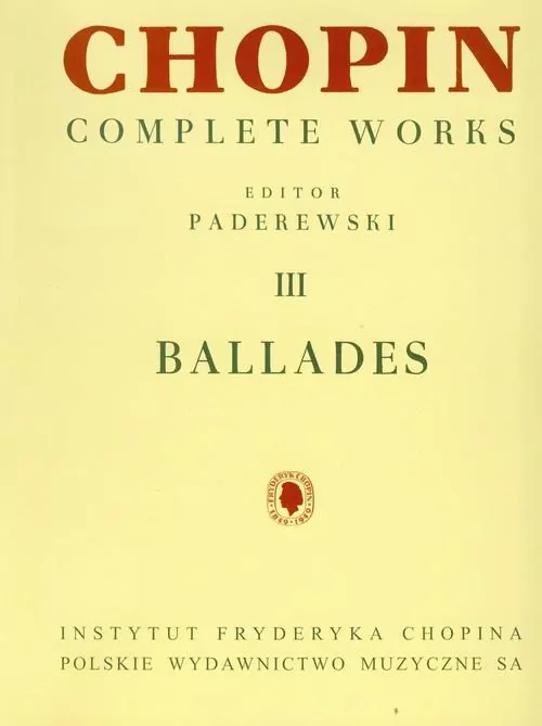 Chopin Complete Works III Ballades - tantis.pl