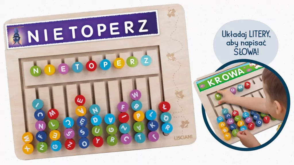 Montessori Słowne układanki - tantis.pl