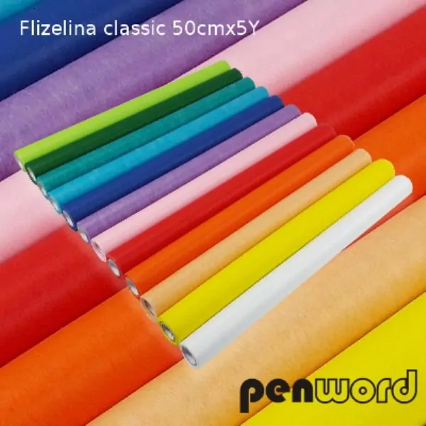 Flizelina 50 cm mix kolorów - tantis.pl