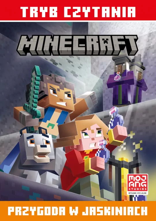 Przygoda w jaskiniach. Minecraft. Tryb czytania - tantis.pl