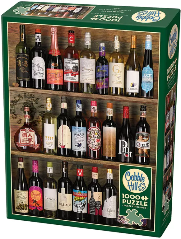 Puzzle 1000 Wino od A do Z G3 - tantis.pl