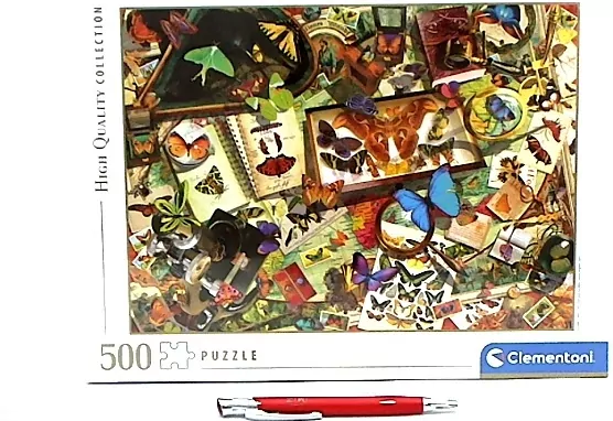 Puzzle 500 HQ The Butterfly Collector - tantis.pl