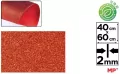 Pianka EVA dekoracyjna brokat 40x60cm czerwona - tantis.pl