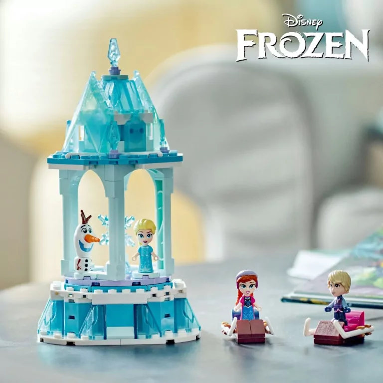 LEGO® Disney Frozen. Magiczna karuzela Anny i Elzy. 43218 - tantis.pl