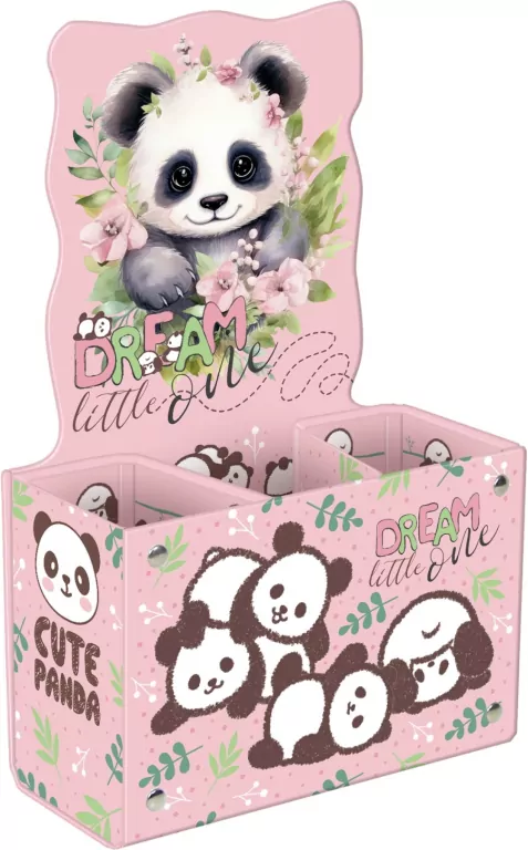 Pojemnik na przybory szkolne Panda 10 - tantis.pl