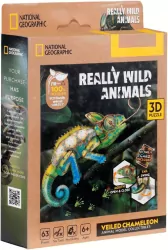 Puzzle 3D National Geographic Kameleon 63el