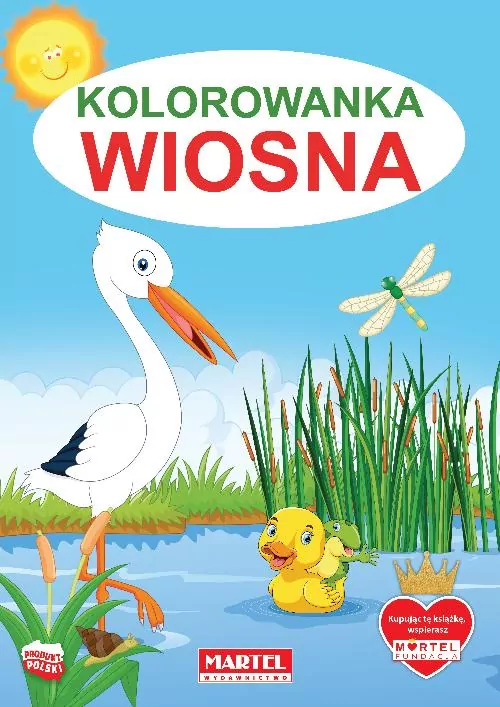 Wiosna. Kolorowanka - tantis.pl