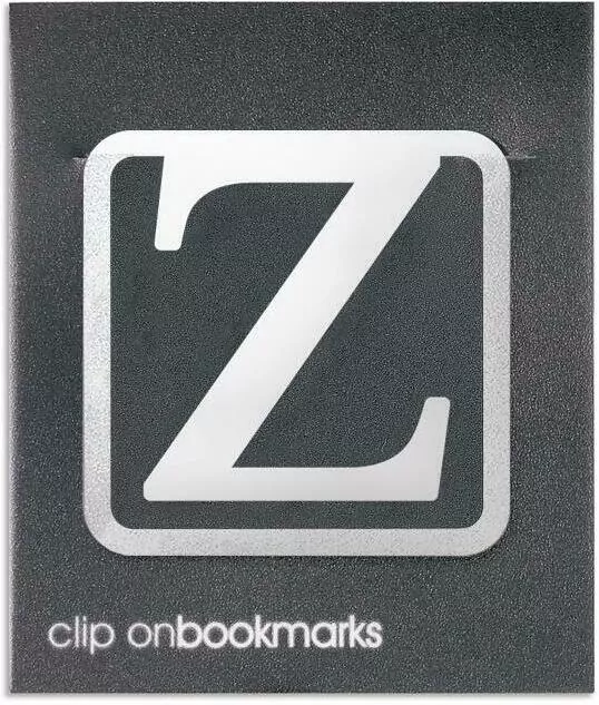 Metalowa zakładka - Litera Z Clip-on - tantis.pl