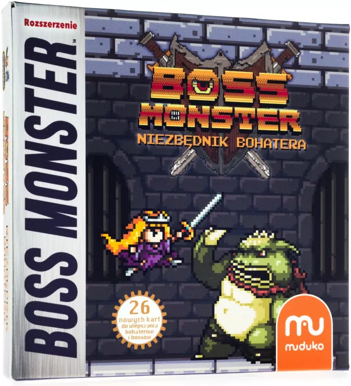 Boss Monster. Niezbędnik Bohatera. Dodatek do gry - tantis.pl