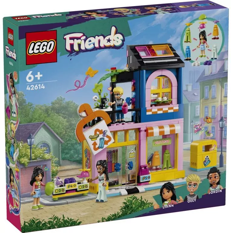 LEGO® Friends. Sklep z używaną odzieżą 42614 - tantis.pl