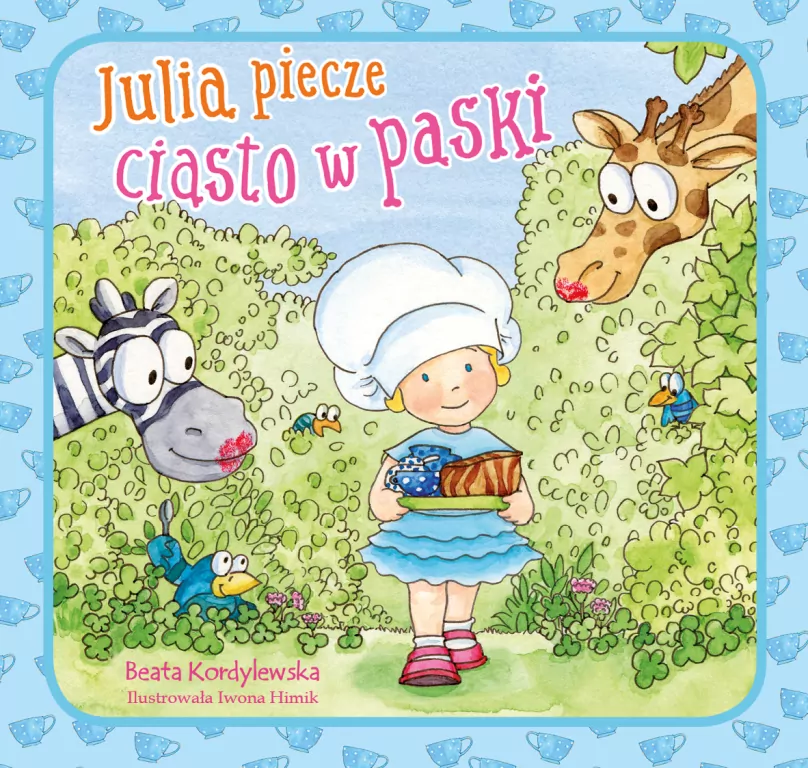 Julia piecze ciasto w paski - tantis.pl
