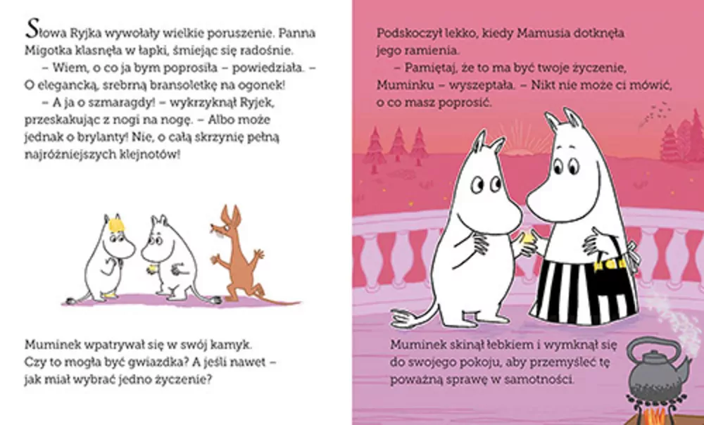 Muminek i gwiazdka z nieba. Muminki - tantis.pl