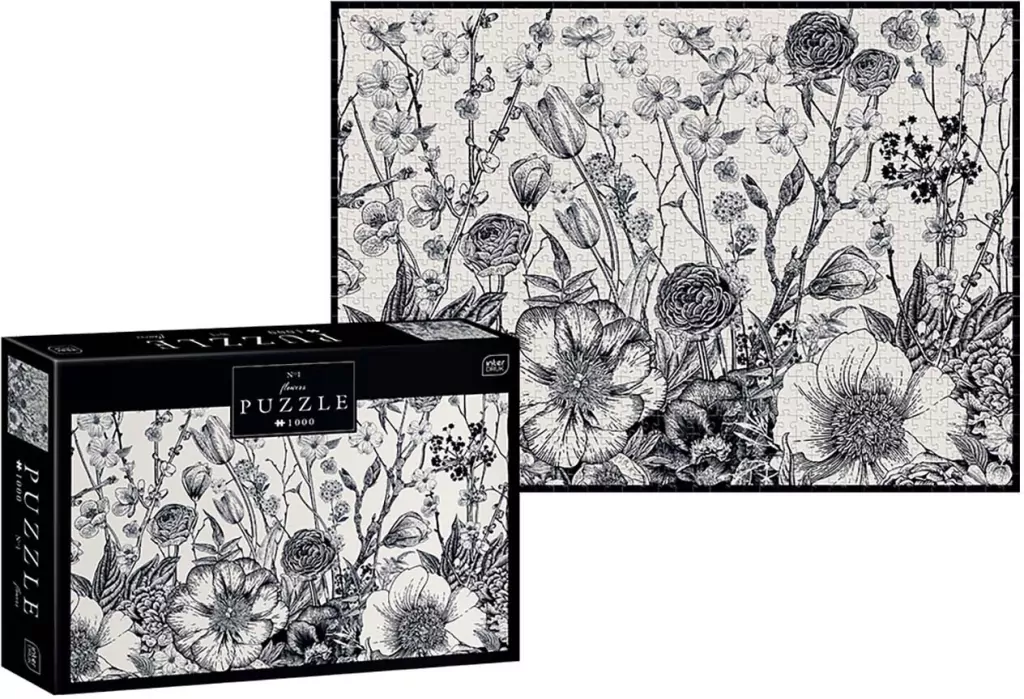 Puzzle 1000. Flowers - tantis.pl