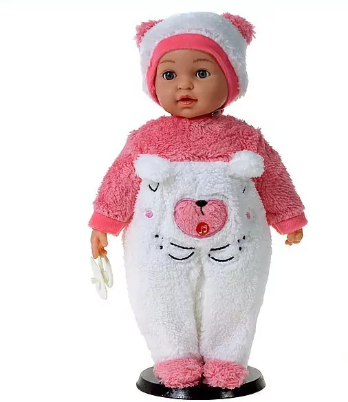 Lalka bobas śpiewa i mówi po polsku 40cm 580848 - tantis.pl