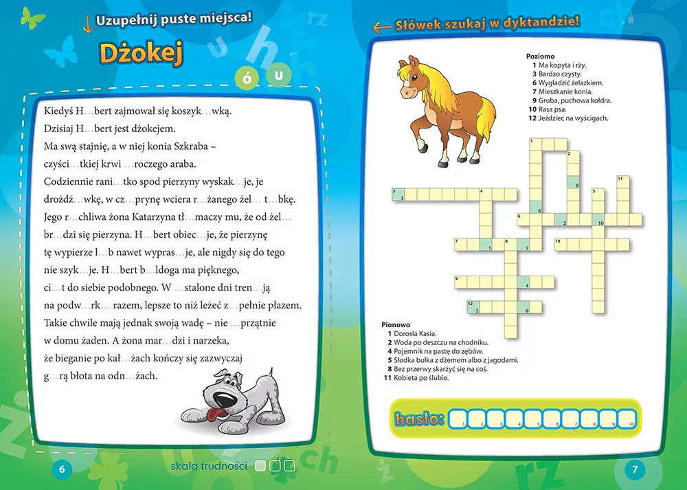 Dyktanda z humorem do uzupełnienia i pisania ze słuchu. Klasa 3 - tantis.pl