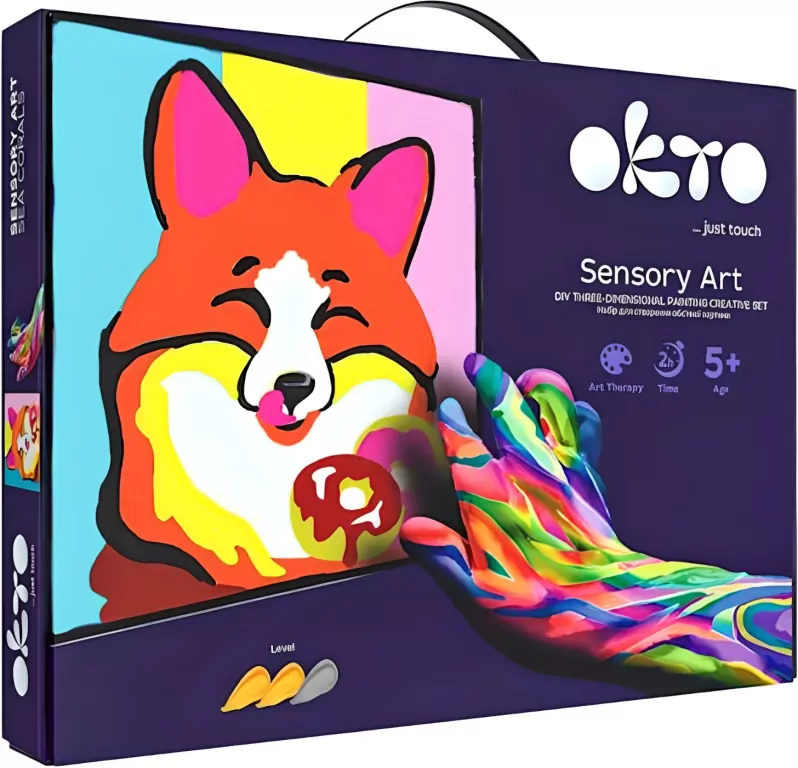 Zestaw do obrazu 3D Lis - tantis.pl
